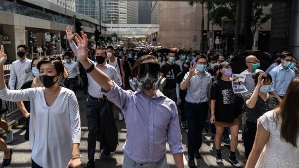 
                              Hong Kong to ban protesters from wearing masks, Carrie Lam confirms
                      