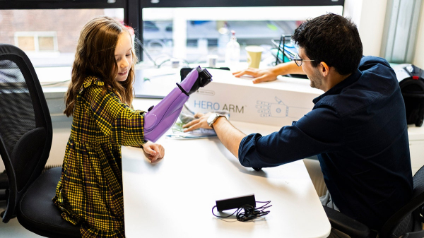 'Best Christmas gift' ever as kids with missing limbs receive bionic arms: 'Amazing'