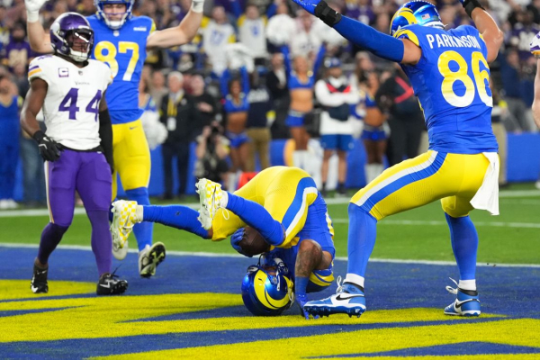 
      Rams roll to emotional victory over the Vikings to advance to divisional round showdown in Philly
    