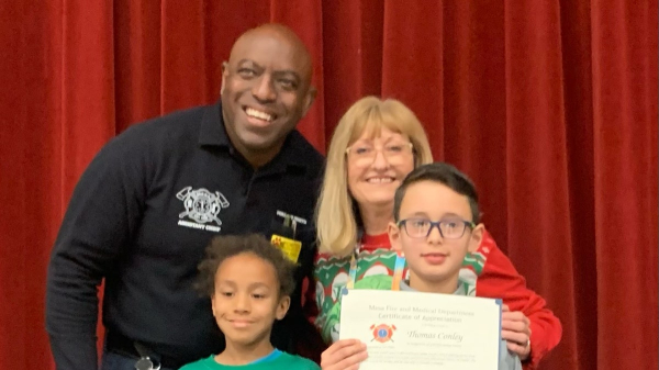 Boy, 8, saves choking friend with Heimlich maneuver: See the video Boy, 8, saves choking friend with Heimlich maneuver: See the video