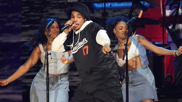 Billie Eilish and Green Day kick off benefit concert for LA fires