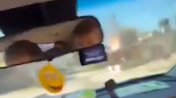 Footage shows Palestinian family in car under attack during Israeli army raid in occupied West Bank