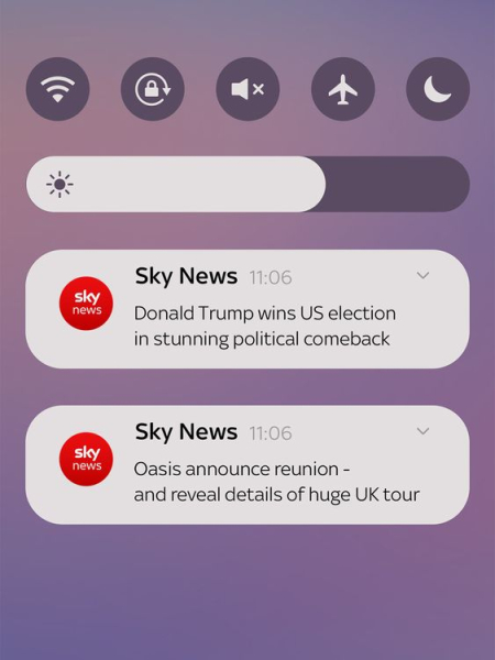 How to pick the stories Sky News sends to your phone: Keep up to date with the news you care about