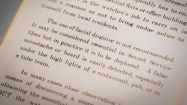 No false beards, 5'7 or 5'8,  and follow that cab! MI5's advice to new recruits