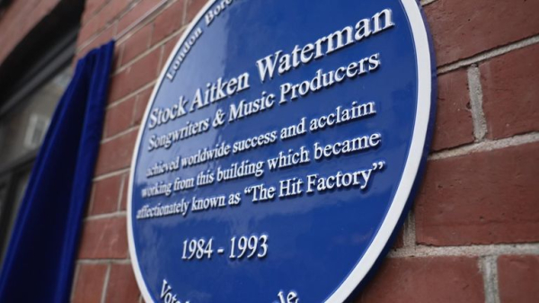 Pop hit-makers Stock, Aitken and Waterman get blue plaque