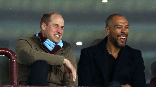 Prince William enjoys pint with fellow Aston Villa fans in Wetherspoons ahead of Everton match