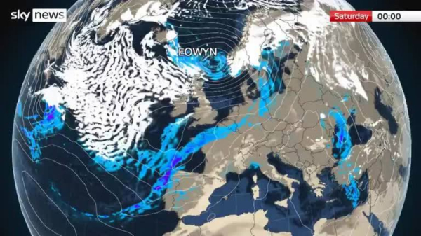 Storm Eowyn: 'Danger to life' weather warning issued for parts of UK Storm Eowyn: 'Danger to life' weather warning issued for parts of UK