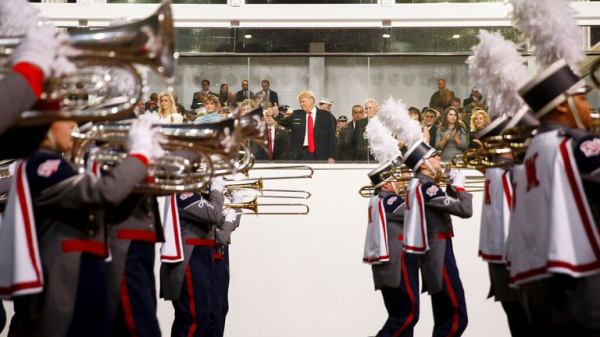 Which celebrities are attending Donald Trump's inauguration?