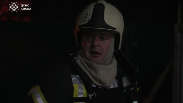 At least one person dead after Russian missile attack starts several fires in Kyiv