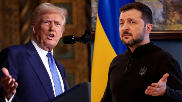 Boris Johnson hits out at Donald Trump's 'ghastly' comments to Ukraine President Volodymyr Zelenskyy