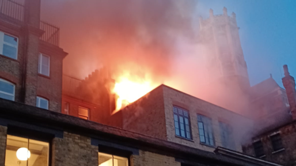 Chiltern Firehouse: Fire at luxury London hotel 'started from pizza oven'