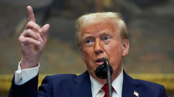 Donald Trump signs executive order banning trans women athletes from competing in female sports