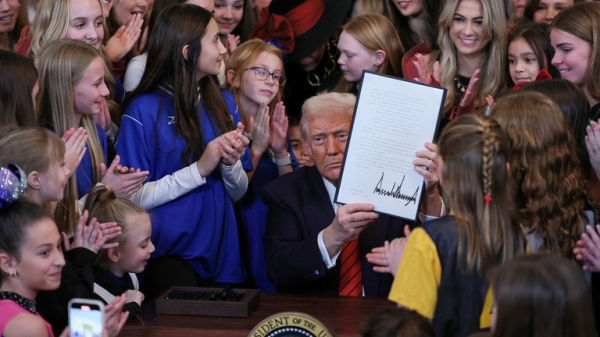 Donald Trump's trans athletes rhetoric resonated with voters concerned about sporting fairness Donald Trump's trans athletes rhetoric resonated with voters concerned about sporting fairness
