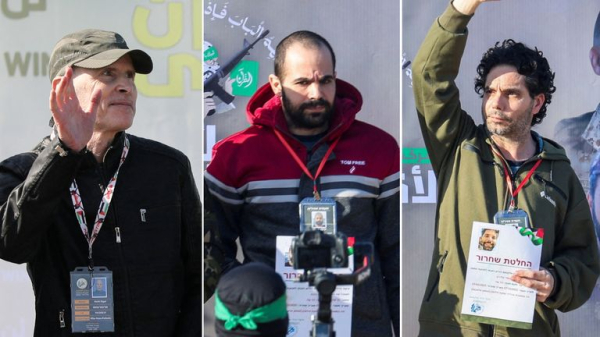 Emotional reunions as Israeli hostages and Palestinian prisoners back with families