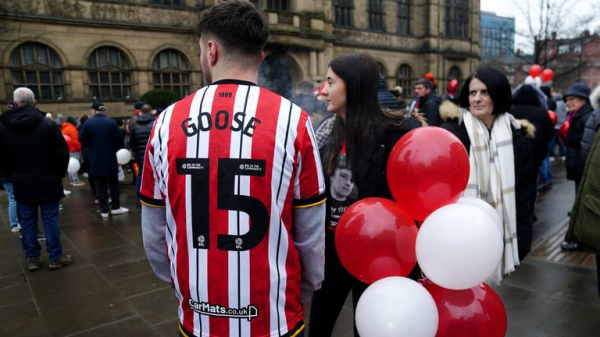 Harvey Willgoose: Sheffield United fans and players pay poignant tribute to teenager stabbed to death