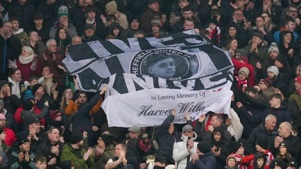 Harvey Willgoose: Sheffield United fans and players pay poignant tribute to teenager stabbed to death