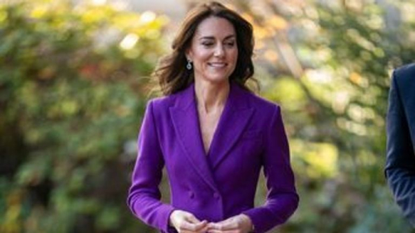 Kate shares new portrait taken by Prince Louis ahead of World Cancer Day