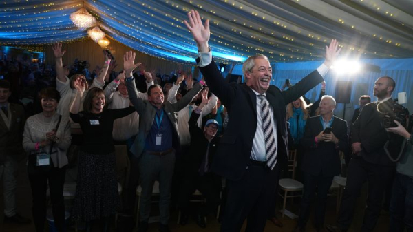 Nigel Farage compares Reform polling with Donald Trump election victory