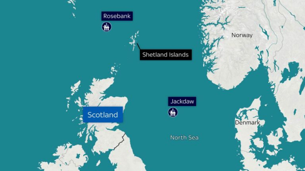 Shell to install Jackdaw gas platform in North Sea despite being blocked from drilling, Sky News understands