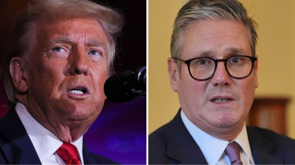 Sir Keir Starmer arrives in Washington for talks with President Trump - and repeats calls for security guarantee for Ukraine