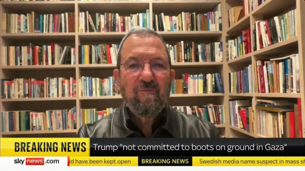 White House suggests Palestinians won't be permanently resettled - as ex-Israeli PM casts doubt on Trump plan