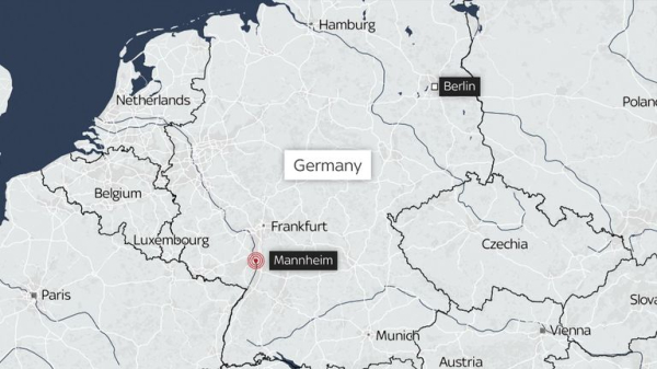 Car drives into crowd in centre of German city of Mannheim, local media reports - as police operation under way Car drives into crowd in centre of German city of Mannheim, local media reports - as police operation under way