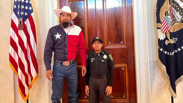 Boy honored by Trump says cancer won't slow him down until 'God calls' him home