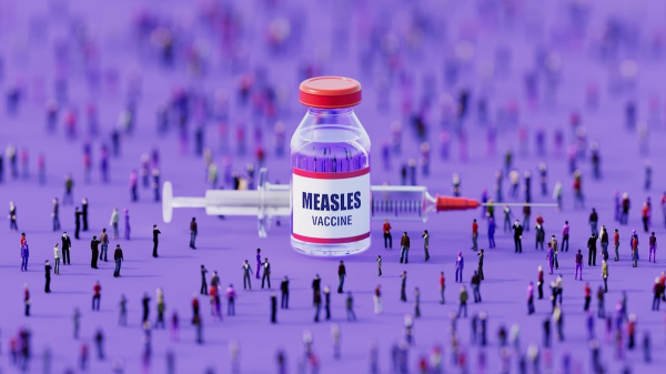 Measles vaccines given long ago could be less effective now, doctors say