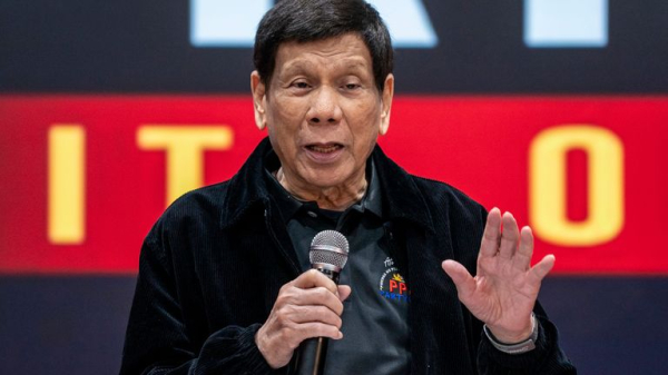 Former Philippines president Duterte arrested over alleged crimes against humanity during drugs crackdown