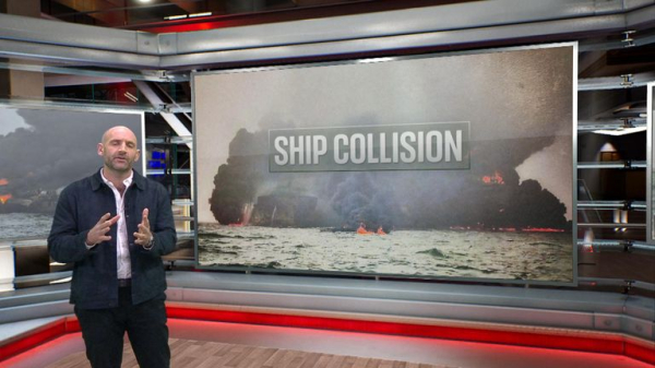 What we know about North Sea oil tanker and cargo ship collision