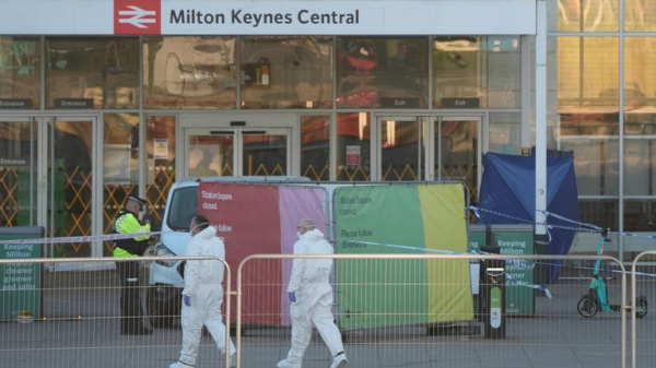 Man shot dead by armed police at Milton Keynes railway station