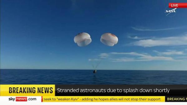 Stranded astronauts have just returned to a very different world