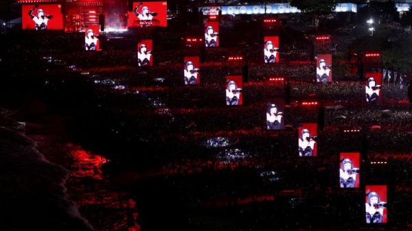 Police foil bomb plot targeting Lady Gaga's biggest-ever show on Copacabana beach