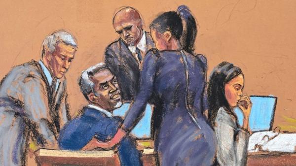 Sean 'Diddy' Combs 'kidnapped aide at gunpoint' to confront rival rapper Kid Cudi, court hears