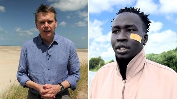 This flimsy dinghy most likely took 50 people to Britain today