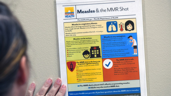 Florida alerts first measles case of year in public school as experts stress vaccination