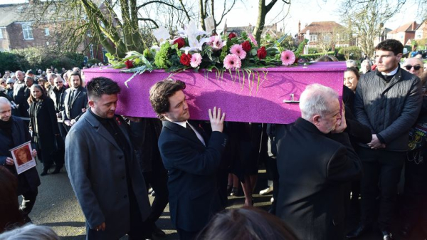 EastEnders actor and Chuckle Brother among stars at Linda Nolan's funeral
