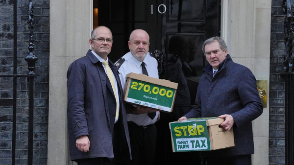 Farmers in fresh inheritance tax protests as they claim 'food and environment not important to government'