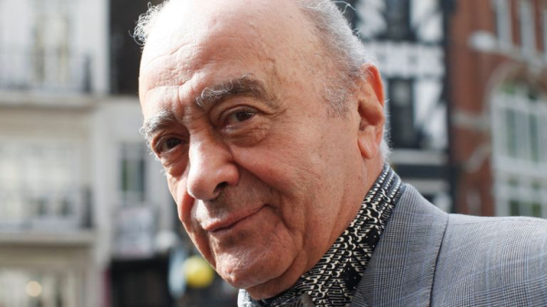Former Harrods employee accuses Mohamed al Fayed and his brother Salah of assaulting her in 1990s