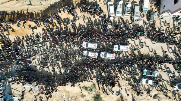 Hamas names three hostages it says will be released on Saturday - as 182 Palestinian prisoners set to be freed