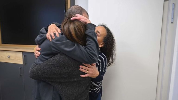 Hostage told Hamas crowd he hoped to see wife and daughters after release &ndash; suggesting he didn't know they were killed on 7 October