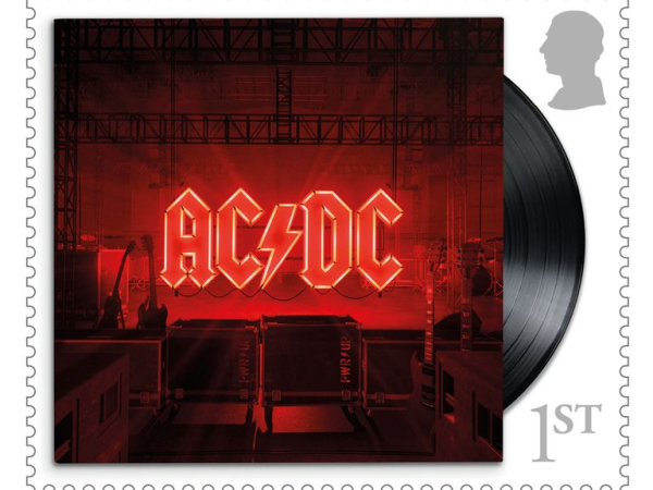 New AC/DC stamps to celebrate 50th anniversary of rock band's debut album High Voltage