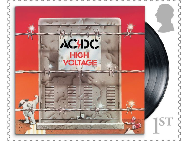 New AC/DC stamps to celebrate 50th anniversary of rock band's debut album High Voltage