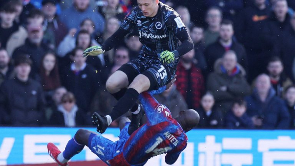 Premier League star Mateta receives 25 stitches after FA Cup challenge