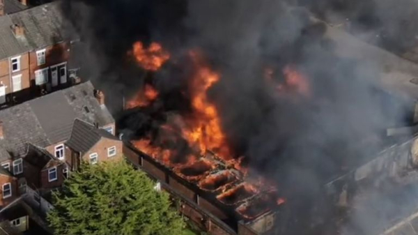 Two teenagers admit starting huge fire at former Crewe printworks during summer riots