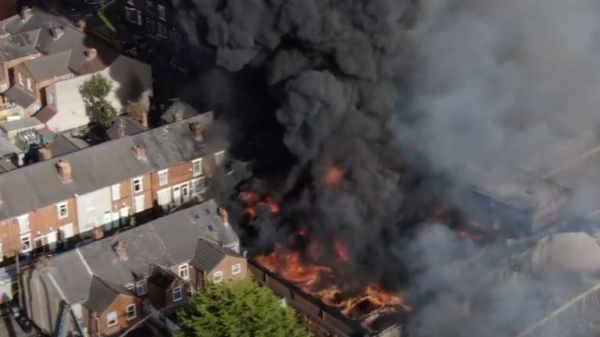 Two teenagers admit starting huge fire at former Crewe printworks during summer riots