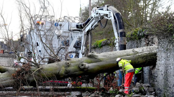 UK warned about risk of 'storm clustering' after Eowyn caused widespread damage and disruption
